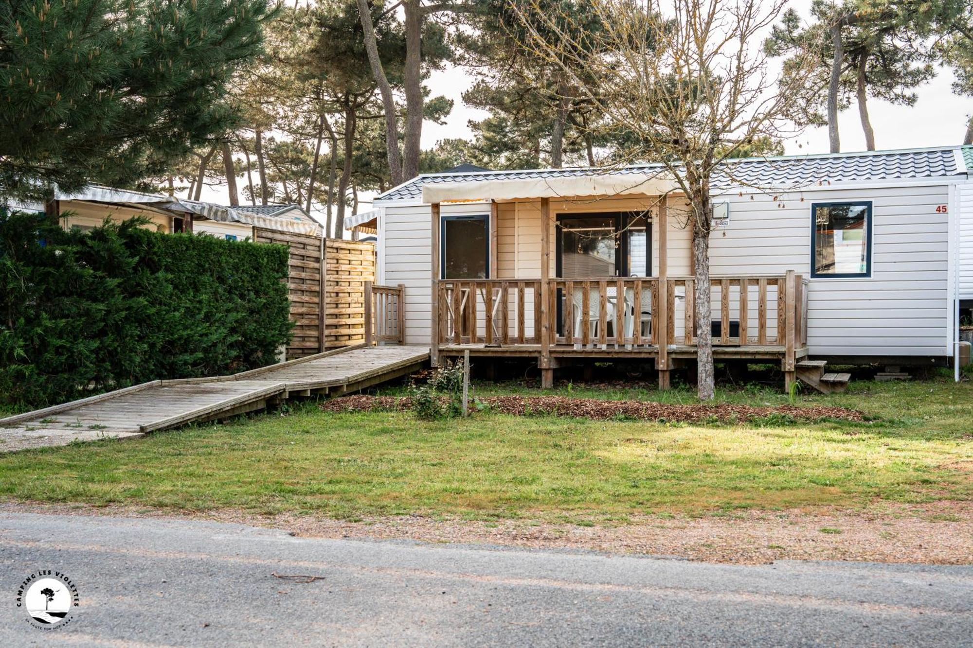 Camping Les Violettes Hotell La Faute-sur-Mer Eksteriør bilde