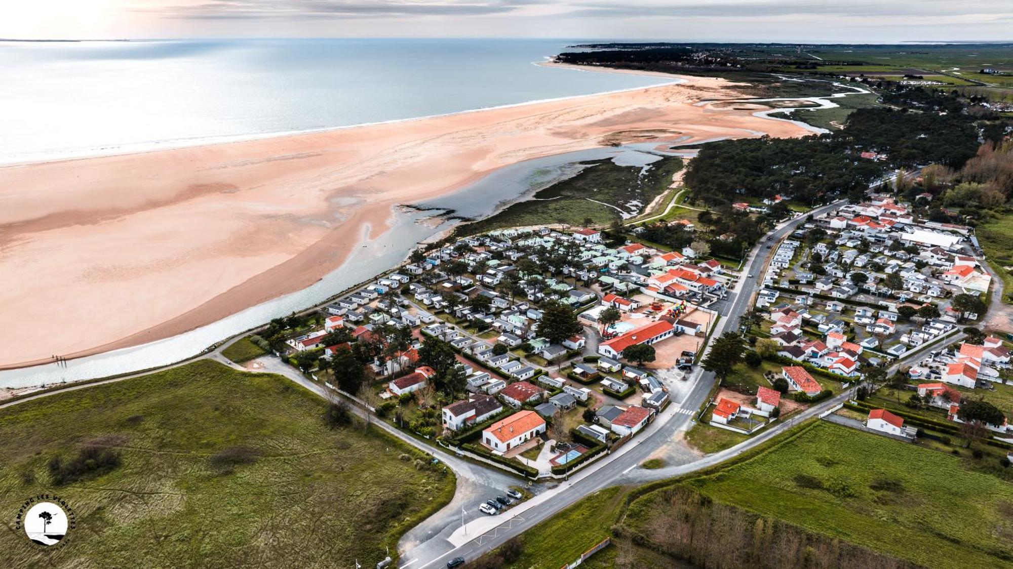 Camping Les Violettes Hotell La Faute-sur-Mer Eksteriør bilde