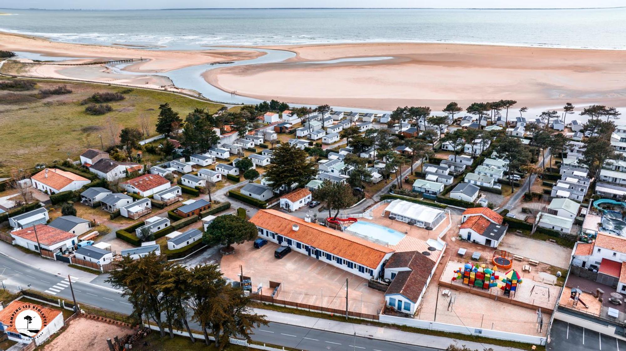 Camping Les Violettes Hotell La Faute-sur-Mer Eksteriør bilde