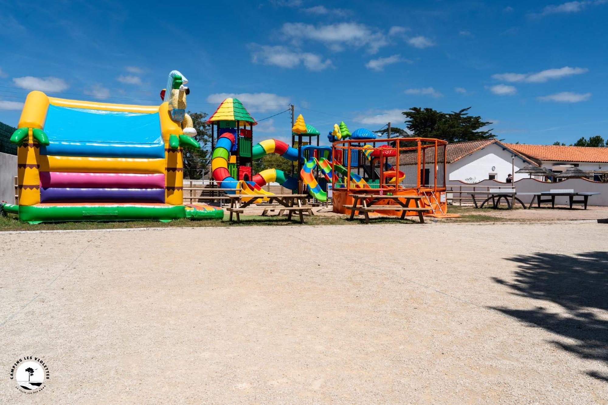 Camping Les Violettes Hotell La Faute-sur-Mer Eksteriør bilde