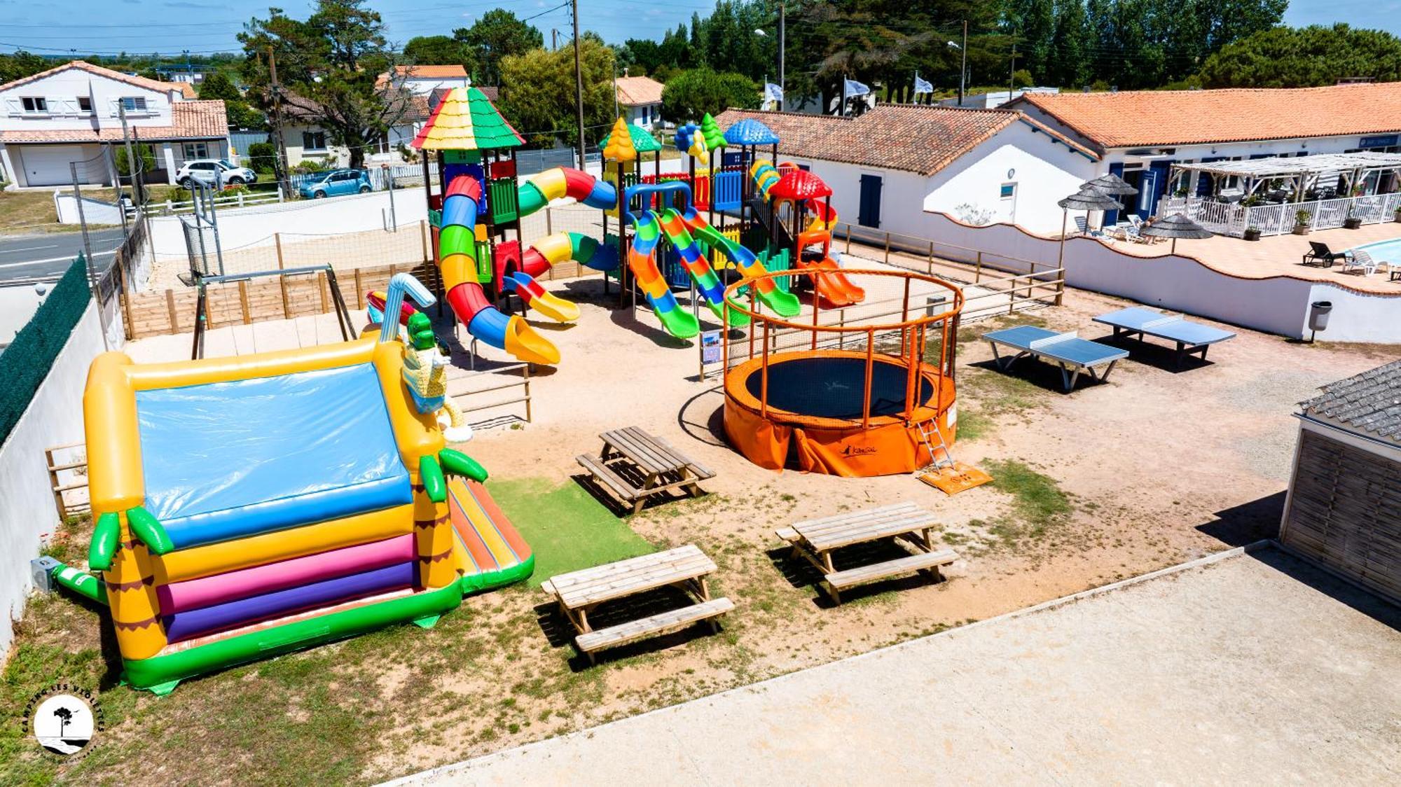 Camping Les Violettes Hotell La Faute-sur-Mer Eksteriør bilde